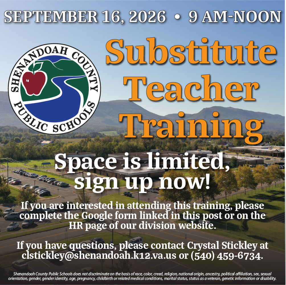Substitute Teacher Training - Sept. 16